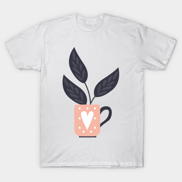 Beautiful Indoor Plants_Pot Plants T-Shirt by TinPis